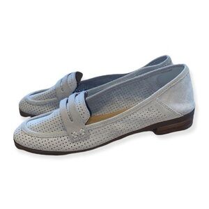 Lucky brand slip on shoes light tan suede 6 1/2